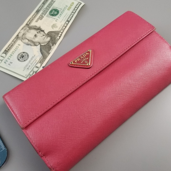 PRADA Beautiful Double Sided Flap wallet Italy - Picture 12 of 16